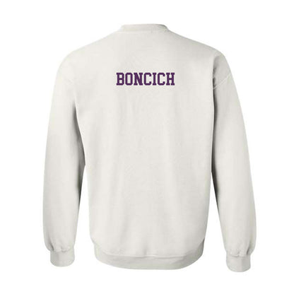 JMU - NCAA Cheerleading : Annaka Boncich - Vintage Dukes Crewneck Sweatshirt-1