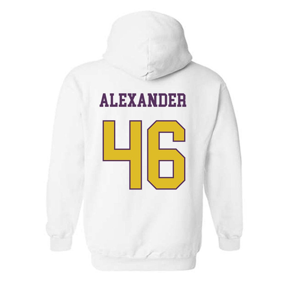 JMU - NCAA Baseball : Luke Alexander - Vintage Dukes Hooded Sweatshirt-1