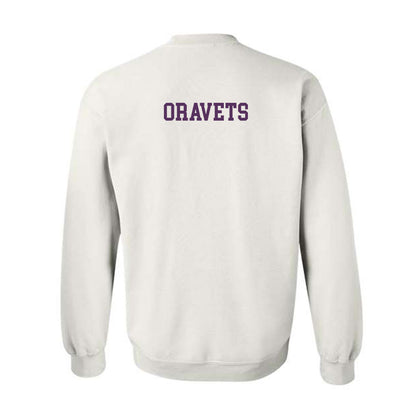 JMU - NCAA Women's Swimming & Diving : Sevanah Oravets - Vintage Dukes Crewneck Sweatshirt-1
