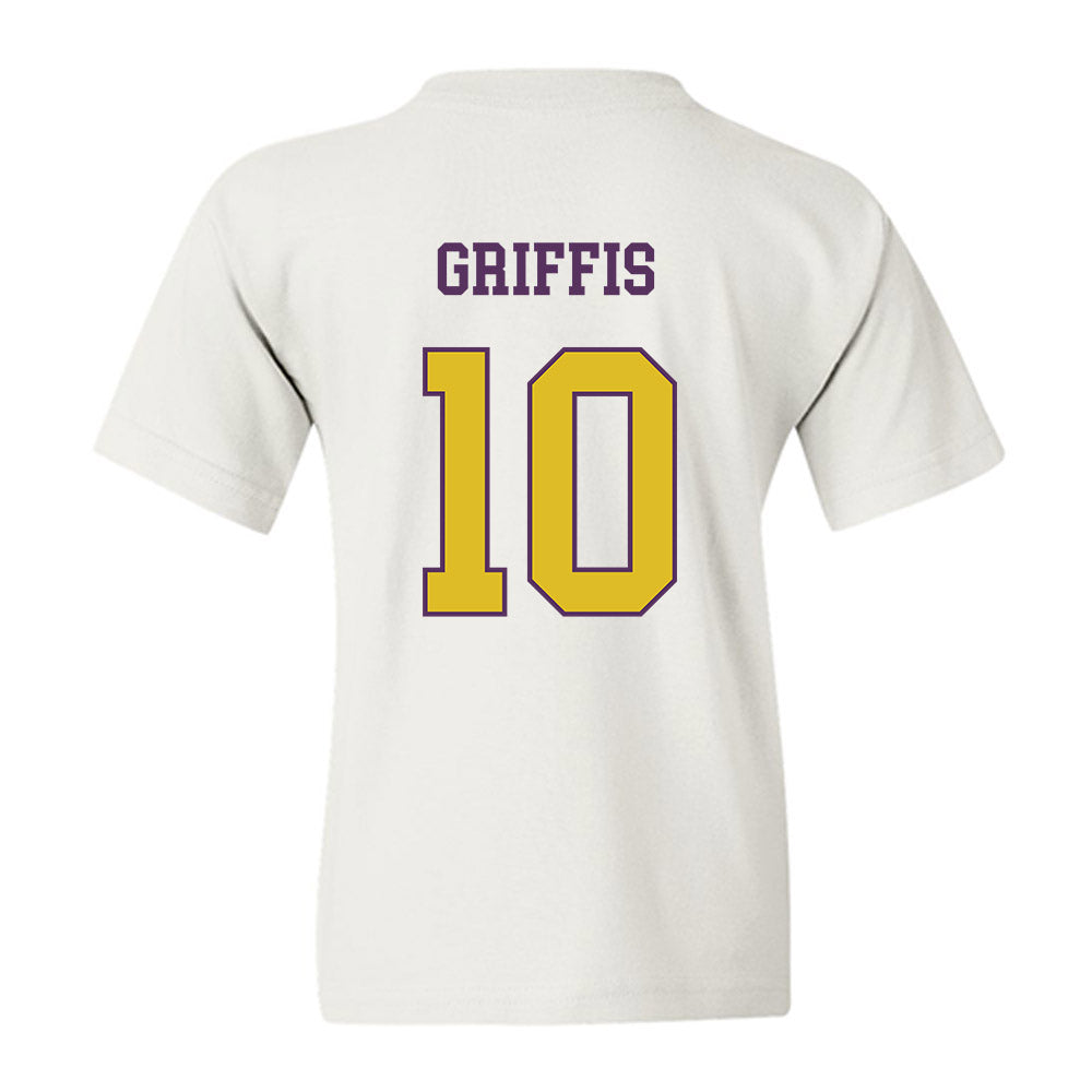 JMU - NCAA Football : Brett Griffis - Vintage Dukes Youth T-Shirt-1