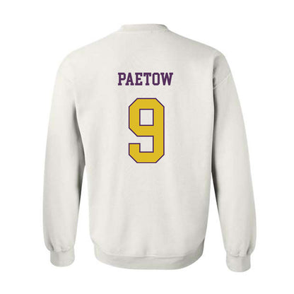 JMU - NCAA Softball : Bree Paetow - Vintage Dukes Crewneck Sweatshirt-1