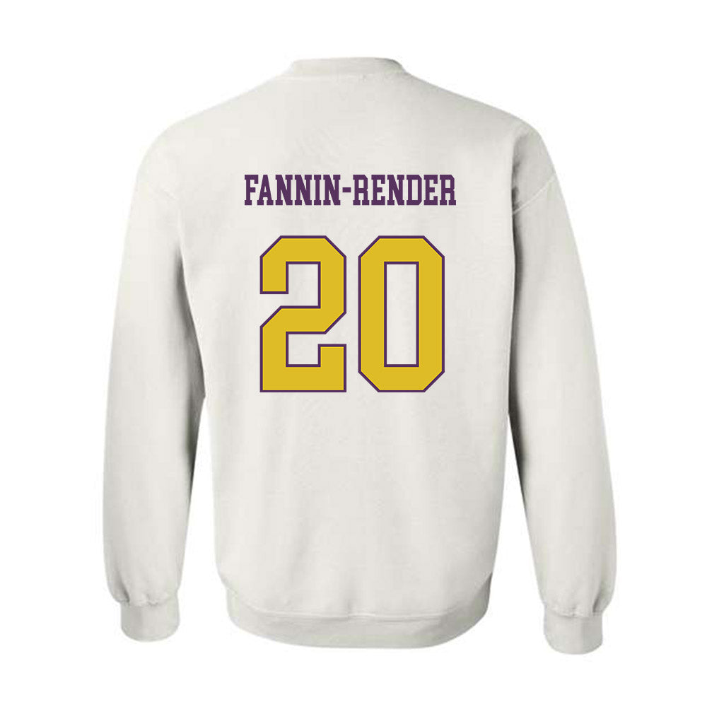 JMU - NCAA Football : Malachi Fannin-Render - Vintage Dukes Crewneck Sweatshirt-1