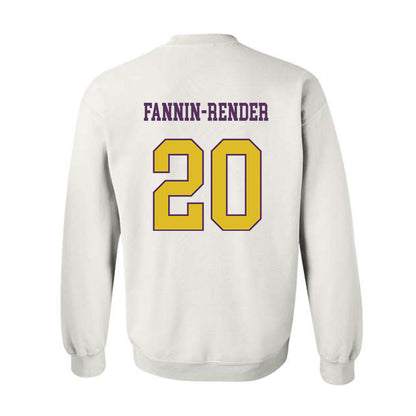 JMU - NCAA Football : Malachi Fannin-Render - Vintage Dukes Crewneck Sweatshirt-1