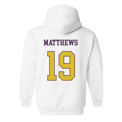 JMU - NCAA Football : Micah Matthews - Vintage Dukes Hooded Sweatshirt-1