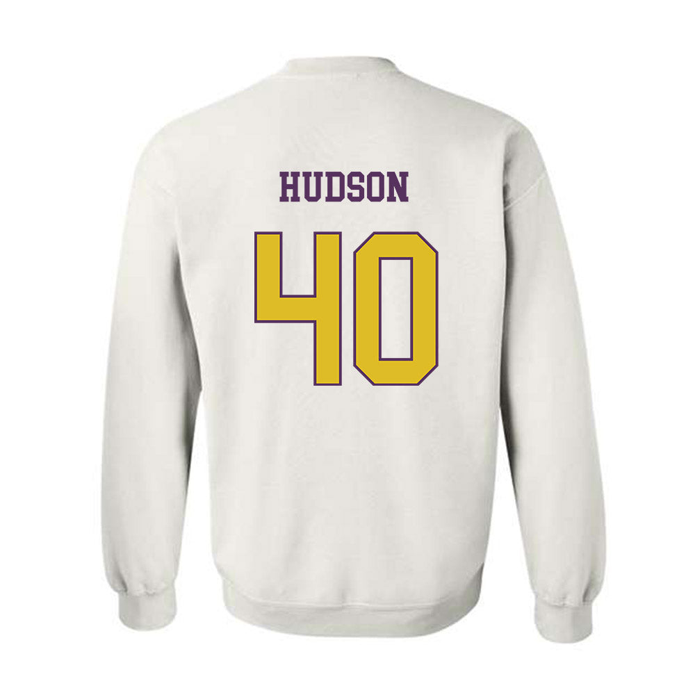 JMU - NCAA Football : Zion Hudson - Vintage Dukes Crewneck Sweatshirt-1