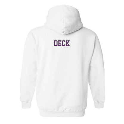 JMU - NCAA Cheerleading : Emily Deck - Vintage Dukes Hooded Sweatshirt-1