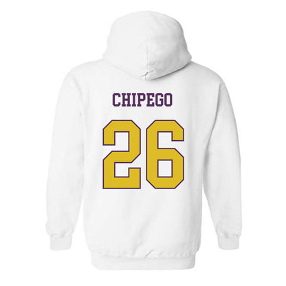 JMU - NCAA Softball : Hannah Chipego - Vintage Dukes Hooded Sweatshirt-1
