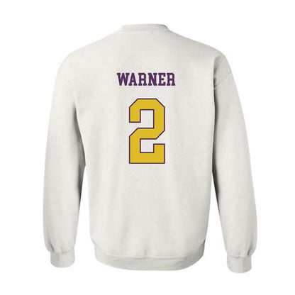 JMU - NCAA Softball : Reaghan Warner - Vintage Dukes Crewneck Sweatshirt-1