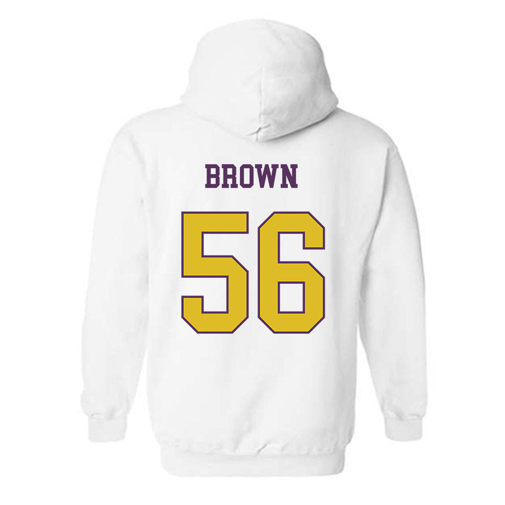 JMU - NCAA Football : Tyler Brown - Vintage Dukes Hooded Sweatshirt-1