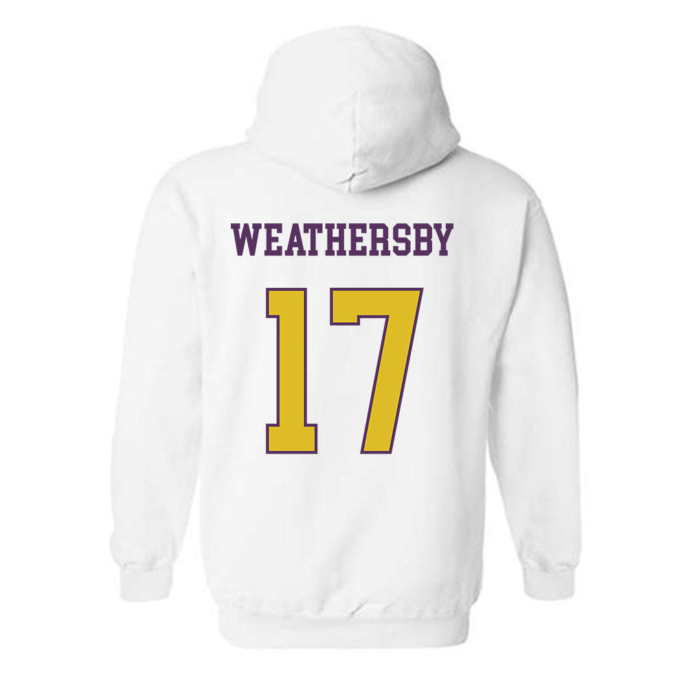 JMU - NCAA Football : Gannon Weathersby - Vintage Dukes Hooded Sweatshirt-1