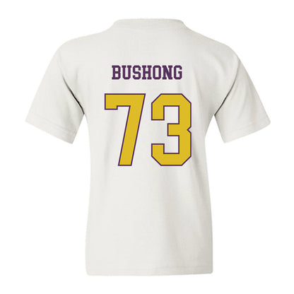 JMU - NCAA Football : Evan Bushong - Vintage Dukes Youth T-Shirt-1