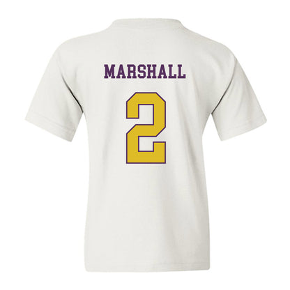 JMU - NCAA Women's Basketball : Kylie Marshall - Vintage Dukes Youth T-Shirt-1