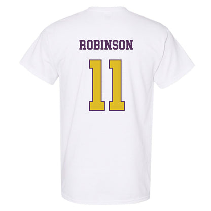 JMU - NCAA Women's Basketball : Bree Robinson - Vintage Dukes T-Shirt-1