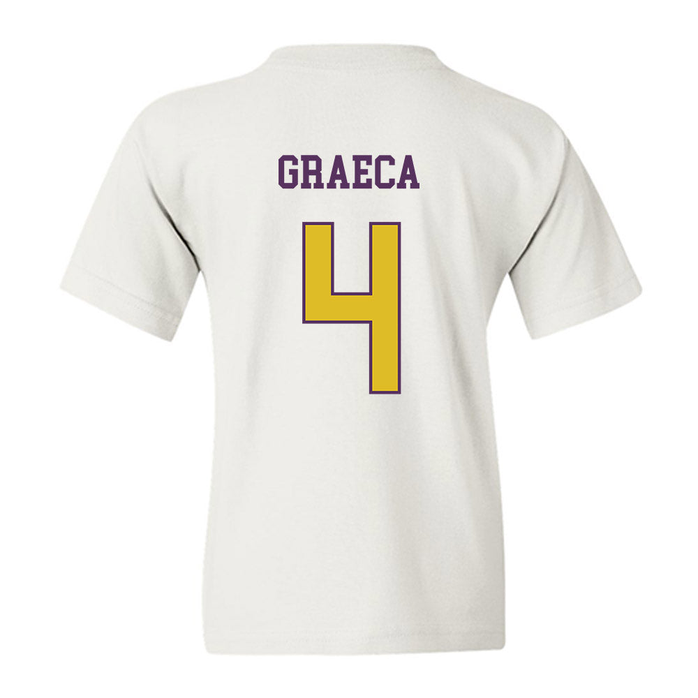JMU - NCAA Women's Soccer : Emily Graeca - Vintage Dukes Youth T-Shirt-1