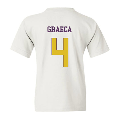 JMU - NCAA Women's Soccer : Emily Graeca - Vintage Dukes Youth T-Shirt-1