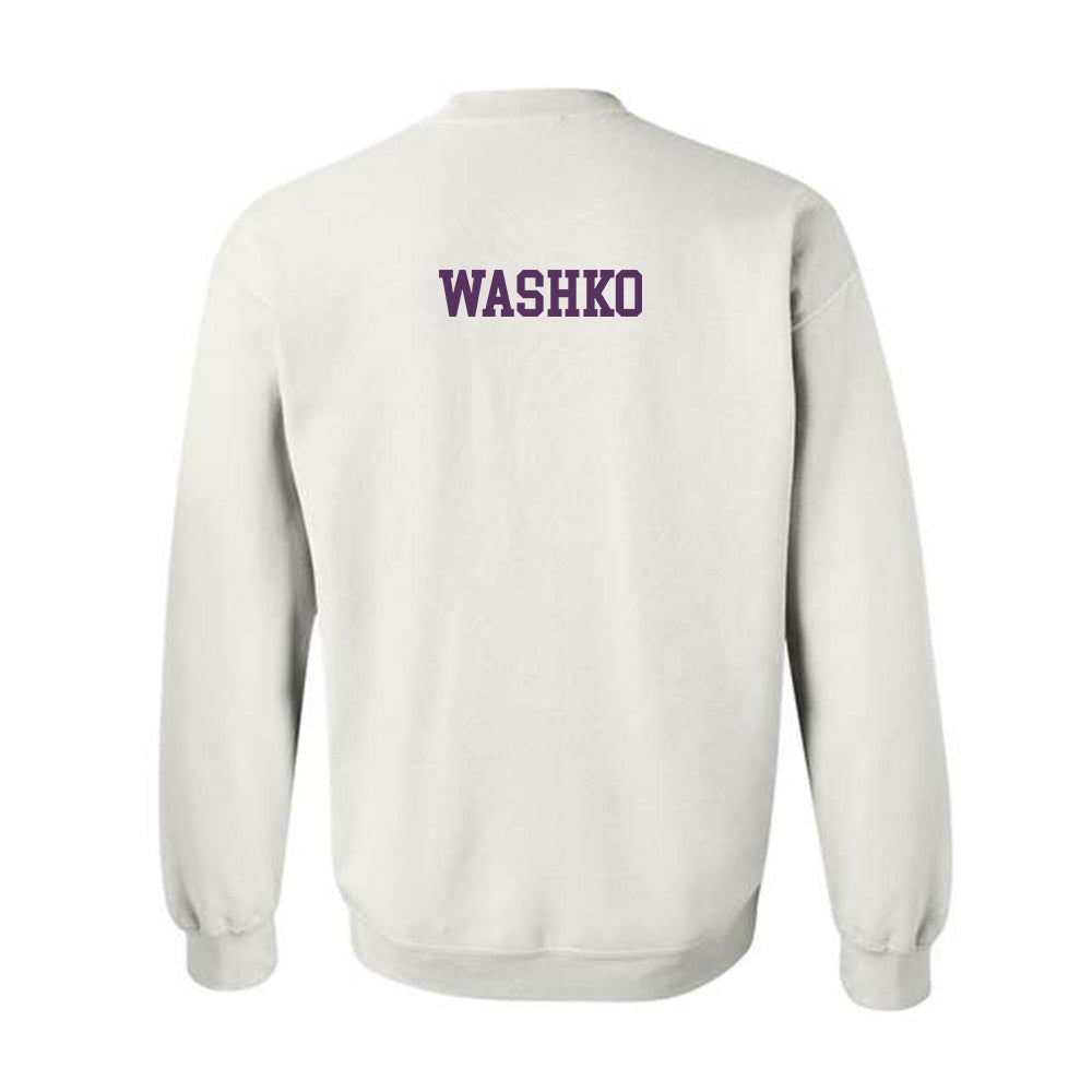 JMU - NCAA Cheerleading : Mary Washko - Vintage Dukes Crewneck Sweatshirt-1
