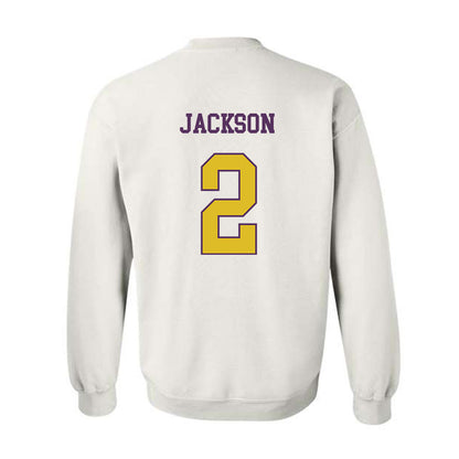 JMU - NCAA Football : Nakian Jackson - Vintage Dukes Crewneck Sweatshirt-1