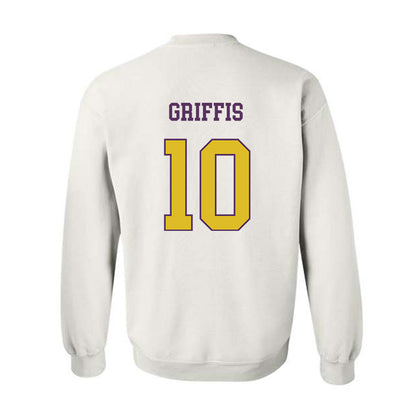 JMU - NCAA Football : Brett Griffis - Vintage Dukes Crewneck Sweatshirt-1