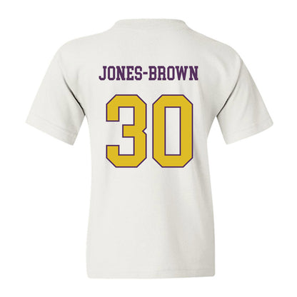 JMU - NCAA Women's Basketball : Ja'Quoia Jones-Brown - Vintage Dukes Youth T-Shirt-1