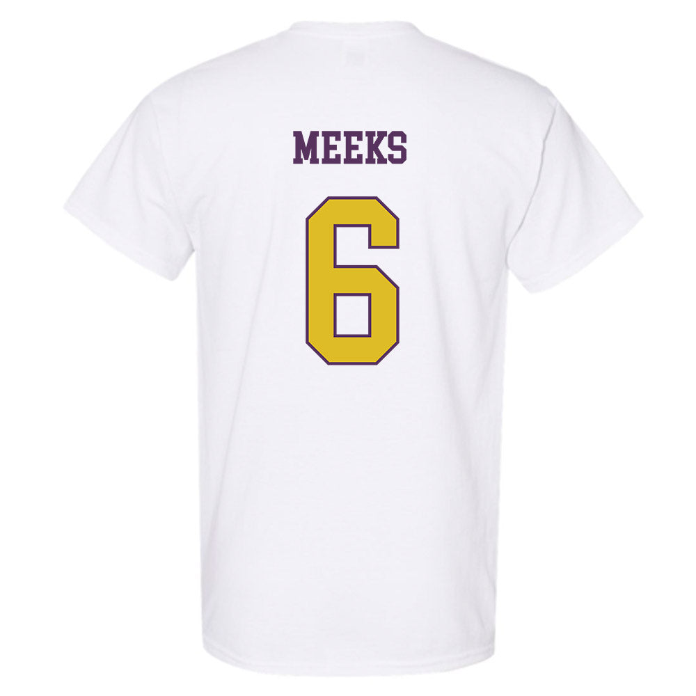 JMU - NCAA Men's Basketball : Ashton Meeks - Vintage Dukes T-Shirt-1