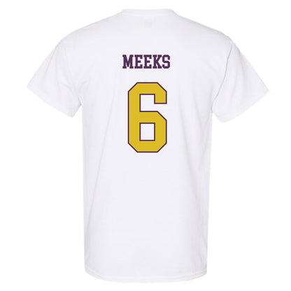 JMU - NCAA Men's Basketball : Ashton Meeks - Vintage Dukes T-Shirt-1