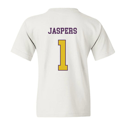 JMU - NCAA Men's Soccer : Erik Jaspers - Vintage Dukes Youth T-Shirt-1