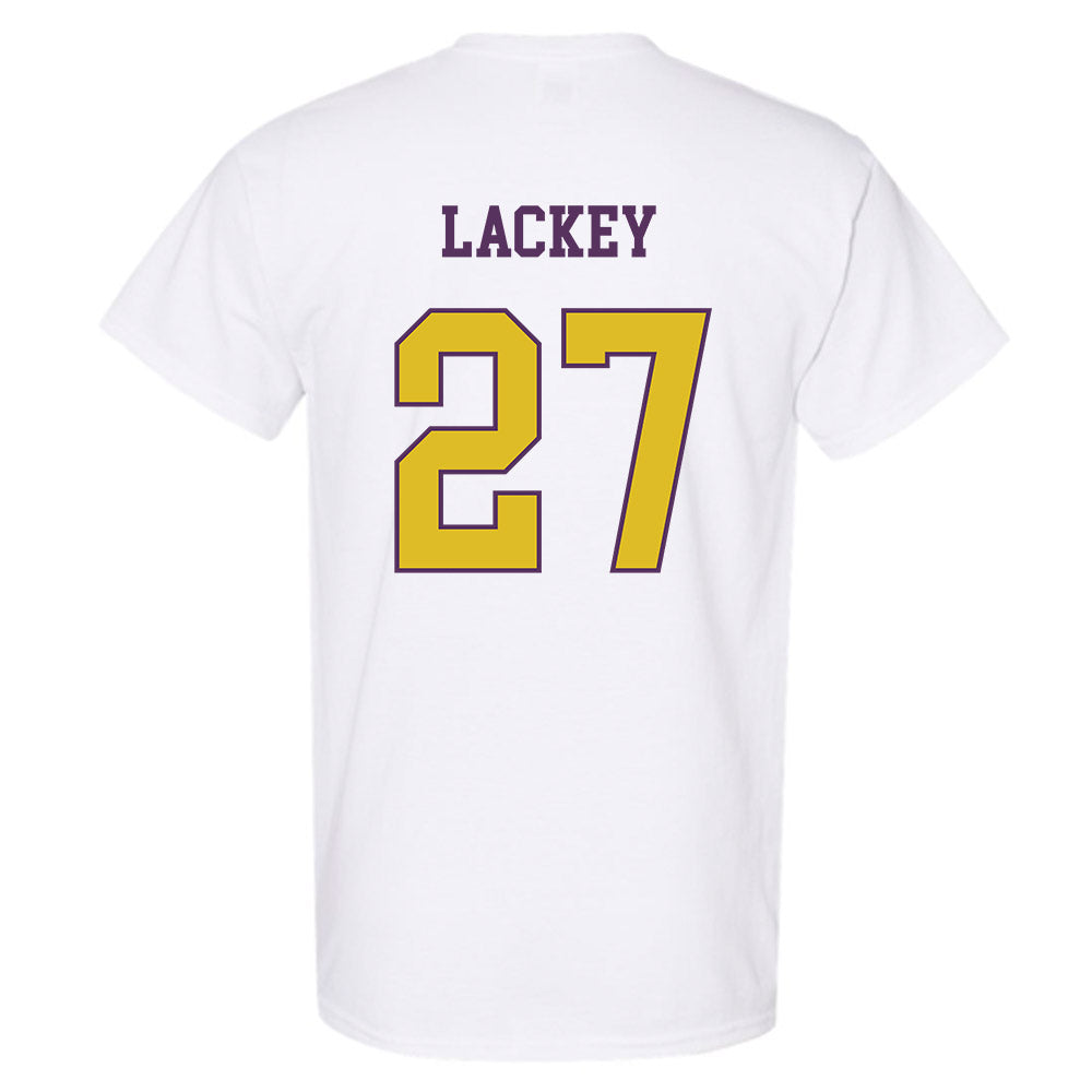 JMU - NCAA Women's Soccer : Ginny Lackey - Vintage Dukes T-Shirt-1