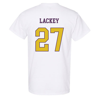 JMU - NCAA Women's Soccer : Ginny Lackey - Vintage Dukes T-Shirt-1