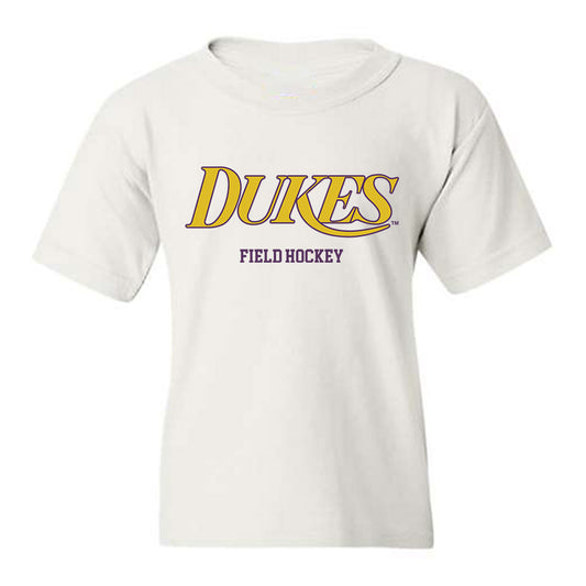 JMU - NCAA Women's Field Hockey : Kenzie King - Vintage Dukes Youth T-Shirt-0