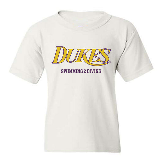 JMU - NCAA Women's Swimming & Diving : Ellie Mierenfeld - Vintage Dukes Youth T-Shirt-0