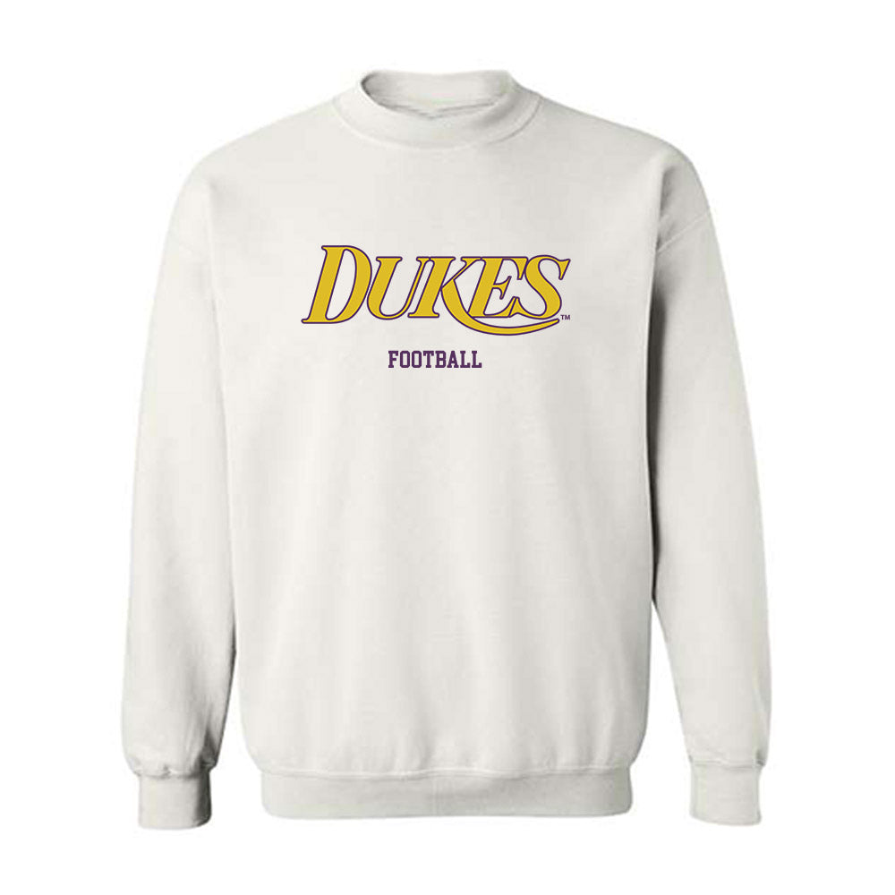 JMU - NCAA Football : Daniel Fox JR - Vintage Dukes Crewneck Sweatshirt-0