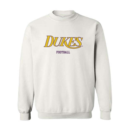 JMU - NCAA Football : Daniel Fox JR - Vintage Dukes Crewneck Sweatshirt-0