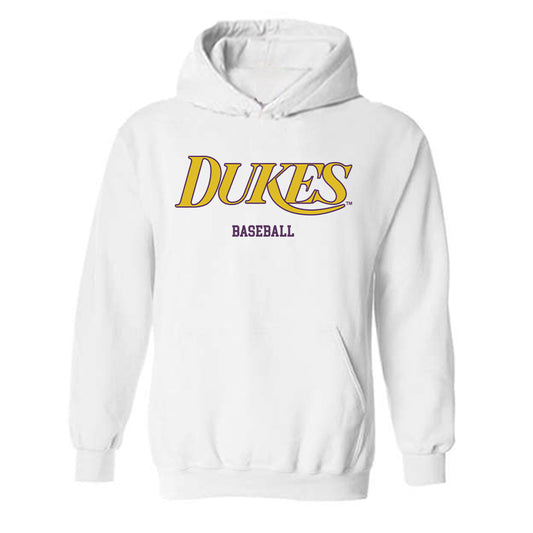 JMU - NCAA Baseball : Christian McCleary - Vintage Dukes Hooded Sweatshirt-0