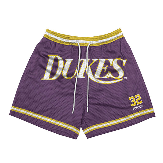 JMU - NCAA Women's Field Hockey : Hannah Popolis - Vintage Dukes Shorts-0
