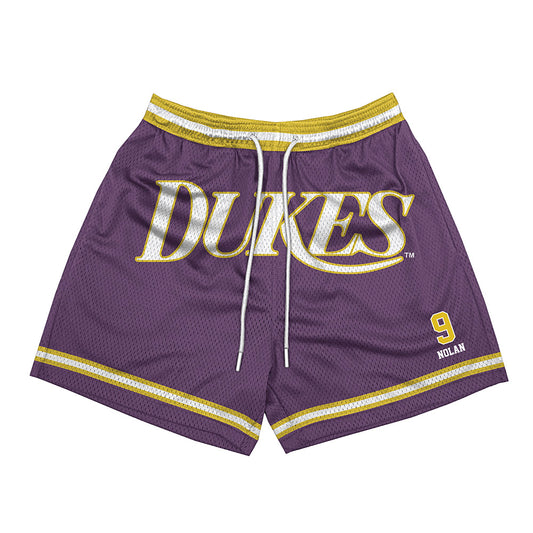 JMU - NCAA Baseball : Isaiah Nolan - Vintage Dukes Shorts-0