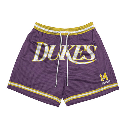 JMU - NCAA Softball : Taylor Johnson - Vintage Dukes Shorts-0