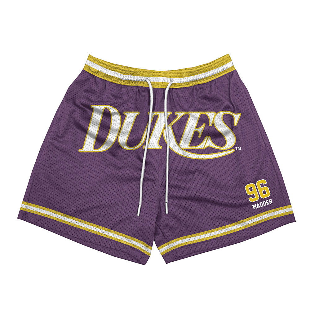 JMU - NCAA Football : Connor Madden - Vintage Dukes Shorts-0