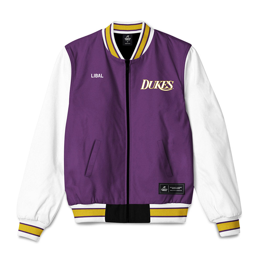 JMU - NCAA Men's Tennis : Gur Libal - Vintage Dukes Bomber Jacket-0