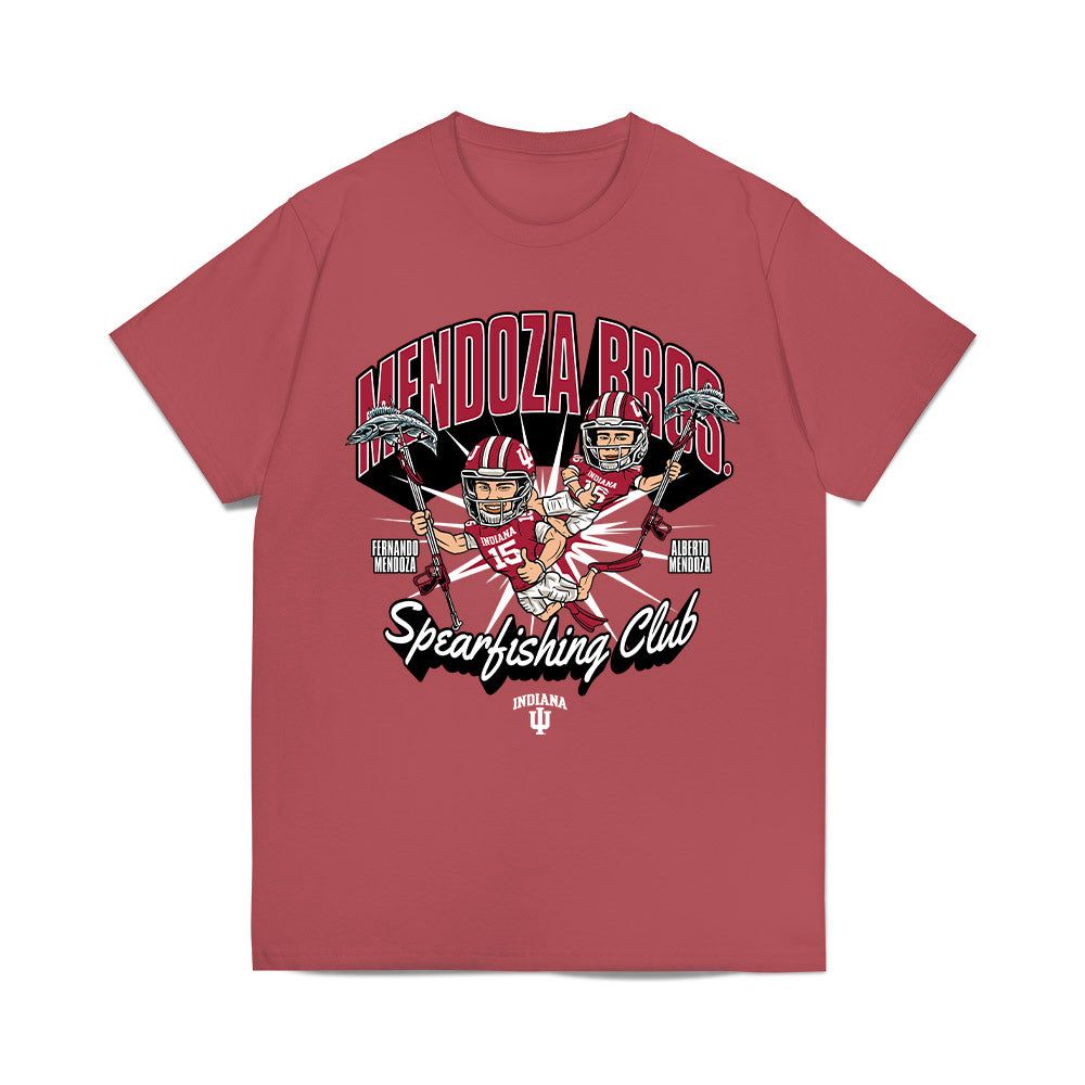Indiana - NCAA Football : - Mendoza Brothers Caricature Comfort Colors T-Shirt-0