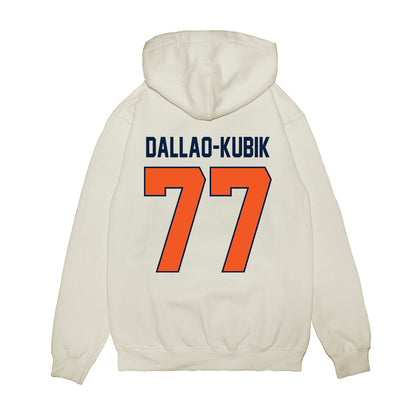 UTEP - NCAA Football : Wesley Dallao-Kubik - Vintage Miners Premium Hooded Sweatshirt-1