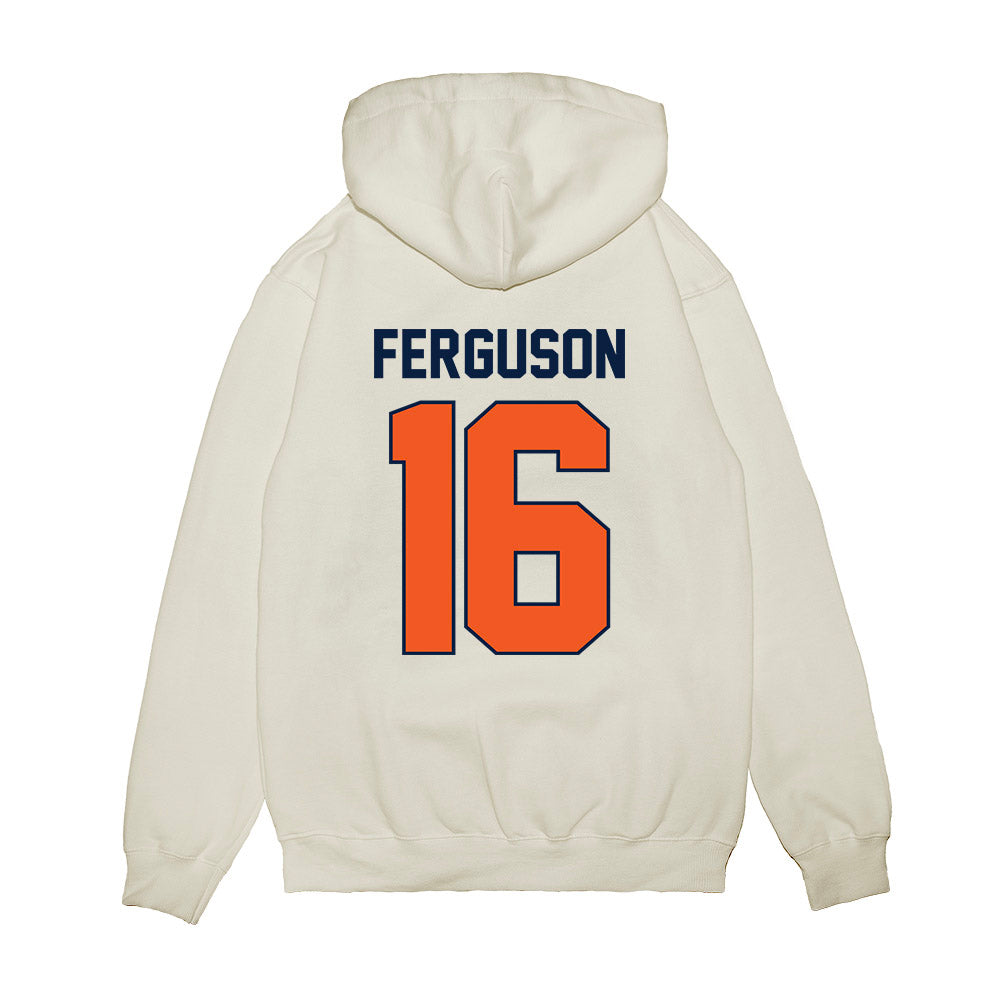 UTEP - NCAA Football : Mason Ferguson - Vintage Miners Premium Hooded Sweatshirt-1