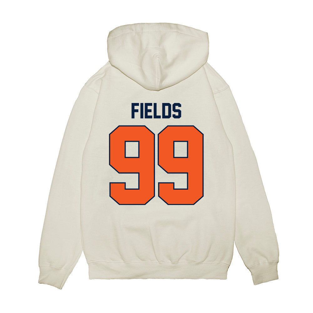UTEP - NCAA Football : Elijah Fields - Vintage Miners Premium Hooded Sweatshirt-1