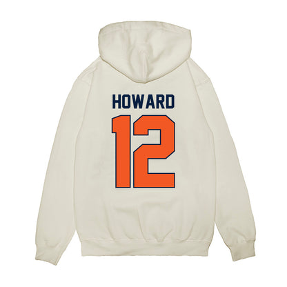 UTEP - NCAA Football : Donavan Howard - Vintage Miners Premium Hooded Sweatshirt-1