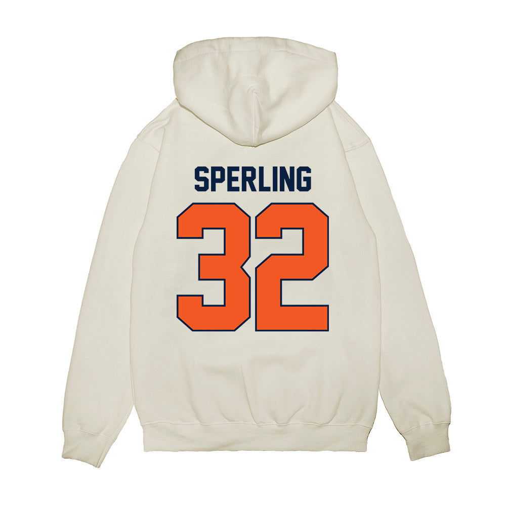 UTEP - NCAA Football : Lamar Sperling - Vintage Miners Premium Hooded Sweatshirt-1