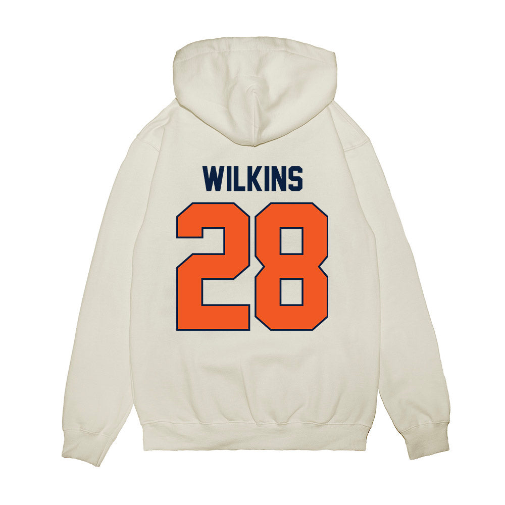 UTEP - NCAA Football : Erion Wilkins - Vintage Miners Premium Hooded Sweatshirt-1