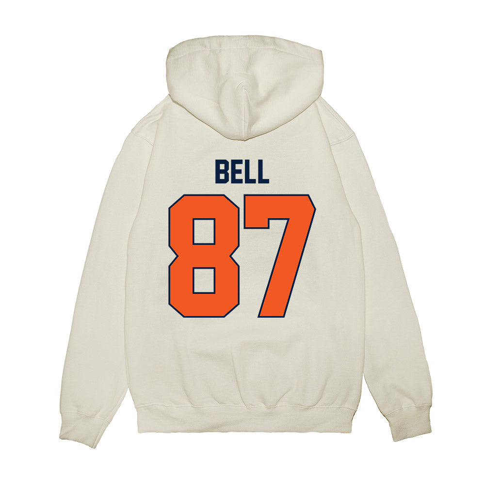UTEP - NCAA Football : Chance Bell - Vintage Miners Premium Hooded Sweatshirt-1