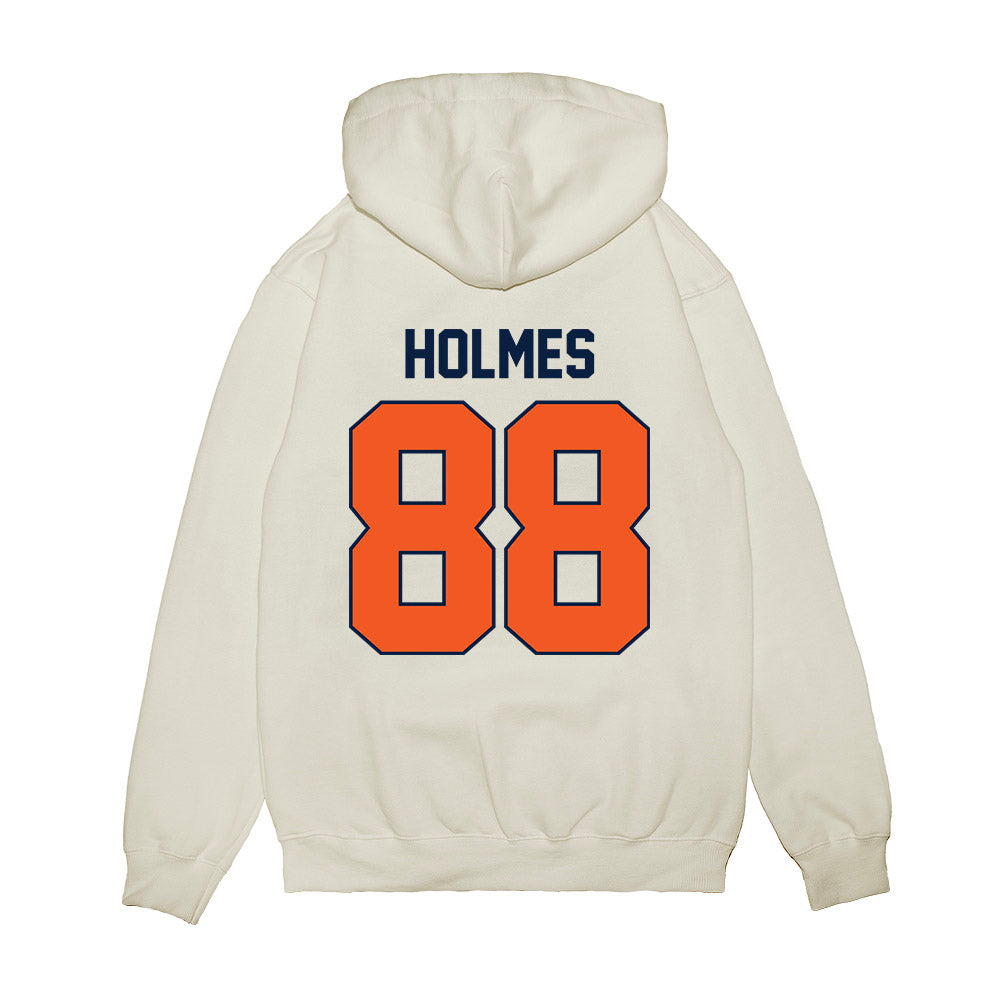 UTEP - NCAA Football : Truth Holmes - Vintage Miners Premium Hooded Sweatshirt-1