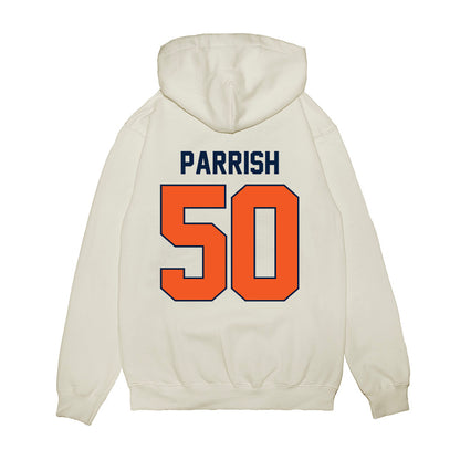 UTEP - NCAA Football : Leander Parrish - Vintage Miners Premium Hooded Sweatshirt-1