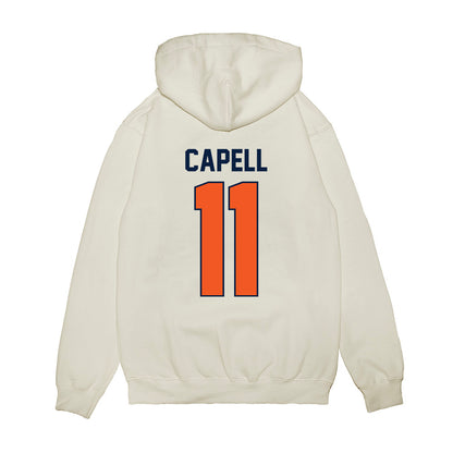 UTEP - NCAA Football : Royal Capell - Vintage Miners Premium Hooded Sweatshirt-1