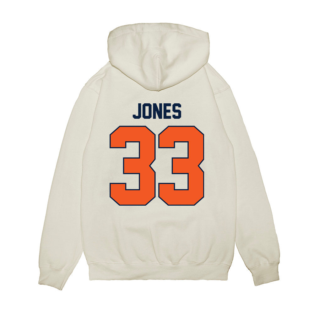 UTEP - NCAA Football : Josiah Jones - Vintage Miners Premium Hooded Sweatshirt-1